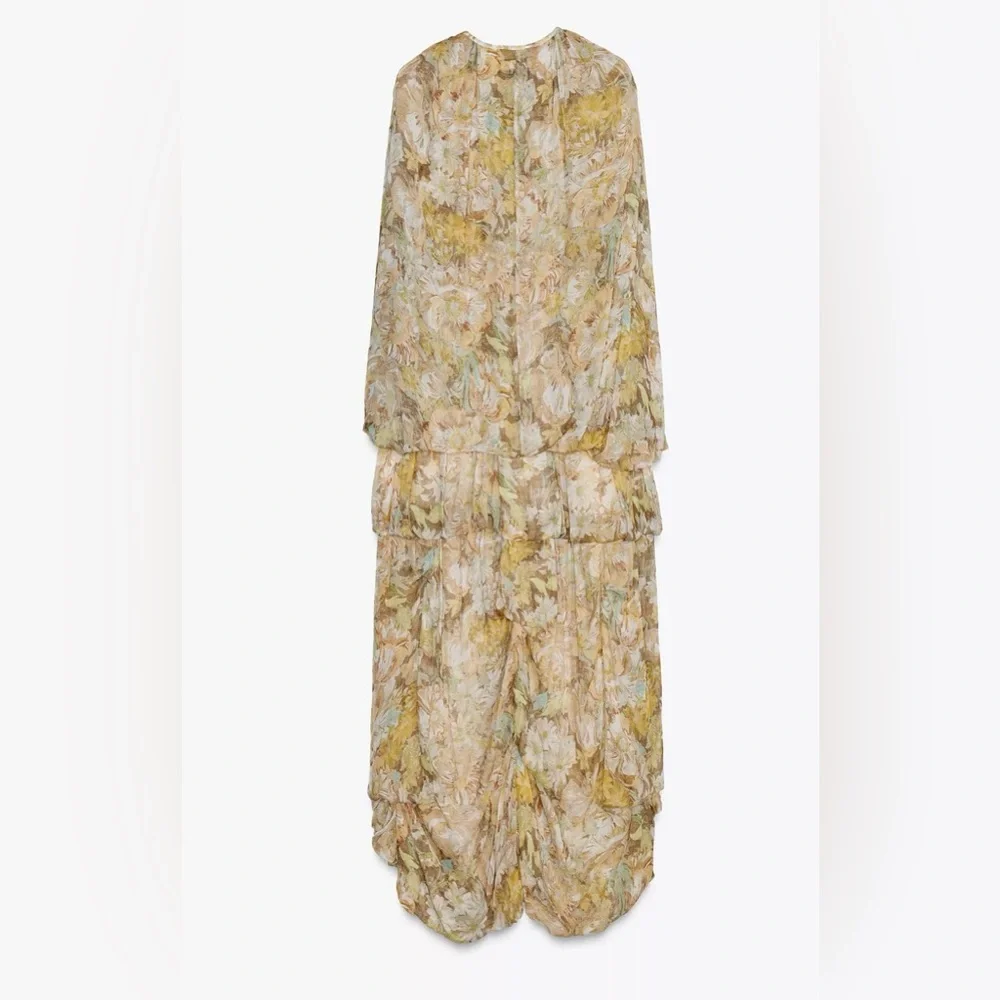 Zara Multicolor Dress size XS NWOT - Picture 5 of 8